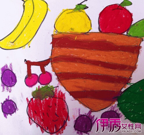 【图】小班幼儿美术教案 水粉画《水果大丰收》教案