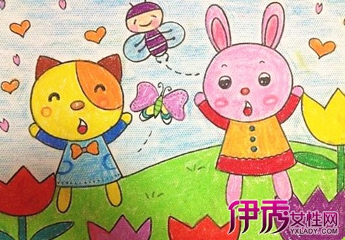 【图】幼儿园大班绘画作品欣赏 培养孩子学画