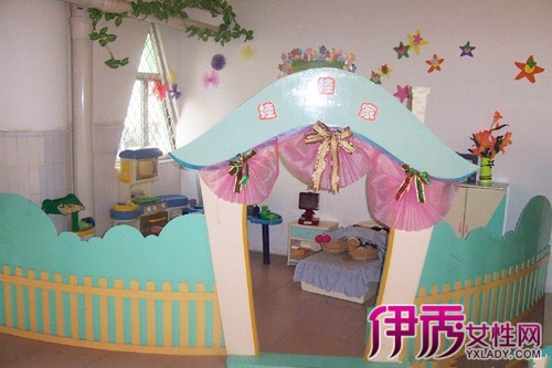 【图】幼儿园娃娃家布置图片展示 满足幼儿对
