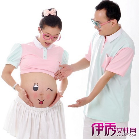 【图】孕晚期怀男宝女宝肚型图片展示 揭秘怀