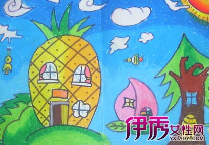 【图】水果房子幼儿画的 让孩子轻松学会简笔画